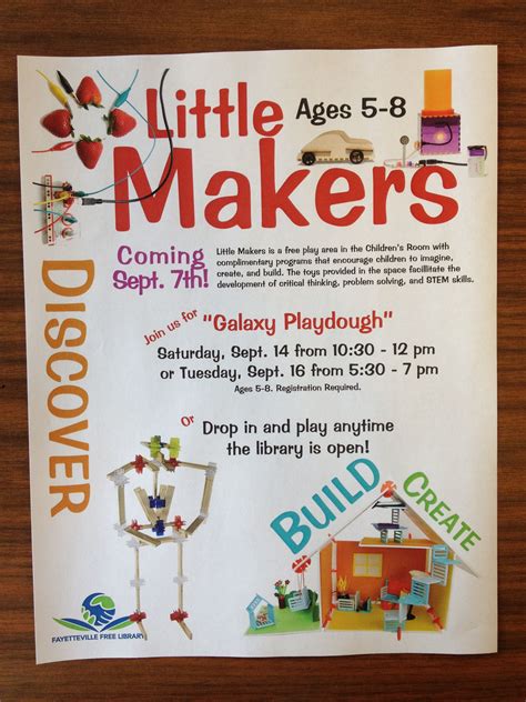 Little Makers Program helps both parents and children